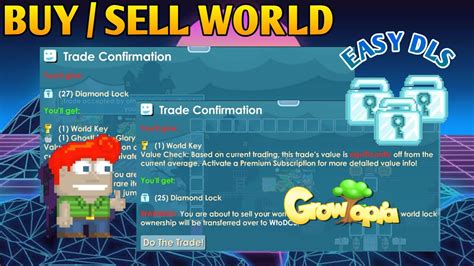 BUY SELL PROFITABLE WORLD EZ 32DLS IN GROWTOPIA YouTube