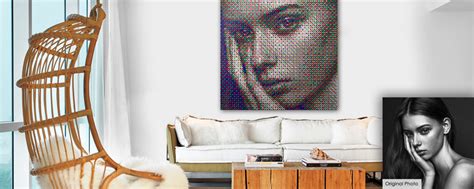 RUBIK’S CUBE ART ’JULIA' - Portraits & Stuff