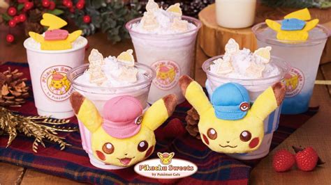 ポケモン公式ツイッター On Twitter 東京・池袋の「ピカチュウスイーツ By ポケモンカフェ」に、新しいフラッペやドリンク