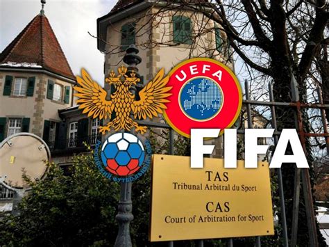 Rusia presentó la apelación al TAS por las sanciones de la FIFA y UEFA