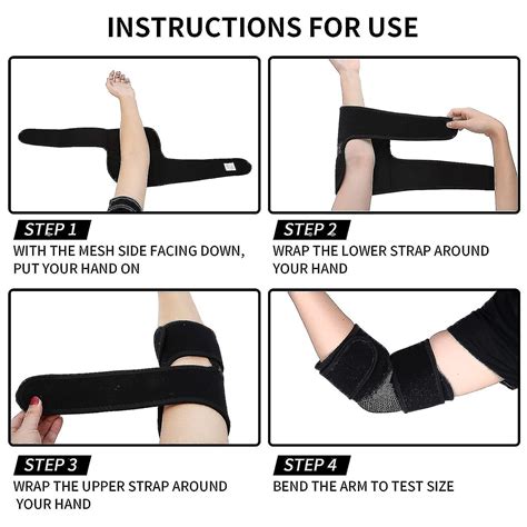 Elbow Brace - Adjustable Elbow Compression Sleeve-wrap For Tennis Elbow