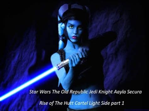 Star Wars The Old Republic Jedi Knight Aayla Secura Rise Of The Hutt