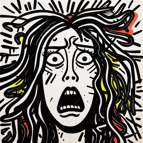 Premium AI Image | Frustration Unleashed A Bold Pop Art Depiction of an