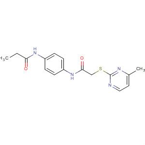 920527 70 4 Propanamide N 4 2 4 Methyl 2 Pyrimidinyl Thio Acetyl