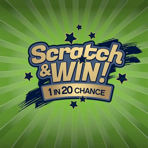 1 In 20 Chance Scratch WIN