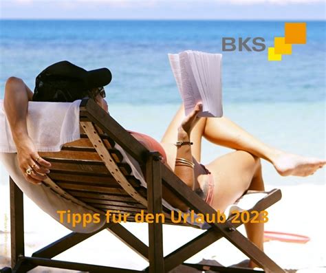 Tipps F R Den Urlaub Bks Steuerberatung