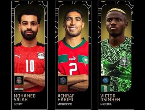 Mohamed Salah Achraf Hakimi Dan Victor Osimhen Masuk Kandidat Pemain