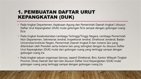 Daftar Urut Kepangkatan Duk Pptx