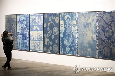 광주비엔날레 전시작품 공개 | 연합뉴스
