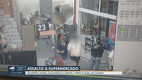 Criminosos rendem funcionários e clientes durante assalto a