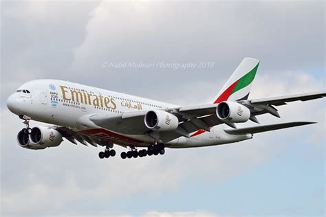 Emirates Airlines A6 EEC Airbus A380 861 Cn 110 EDDF F Flickr