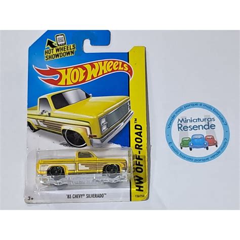 BoxTransp NOV Hot Wheels Chevy Silverado Miniatura ORIGINAL