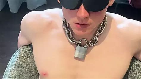 Gay Chastity Slave Strips And Is Oiled Up XHamster