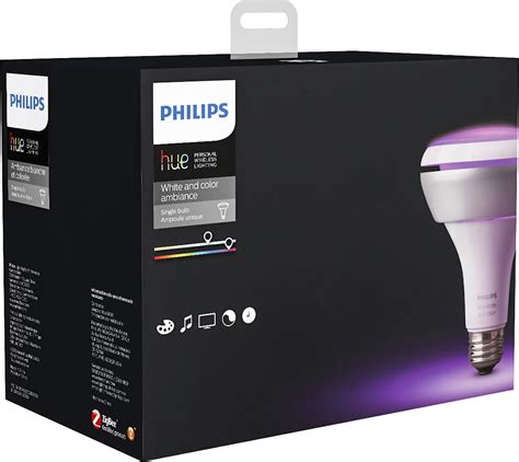 Best Buy Philips Hue Br Wi Fi Smart Led Floodlight Bulb White And