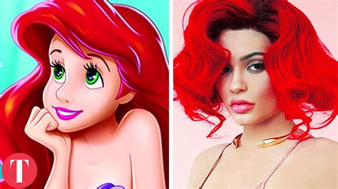 10 Disney Princesses Who Look Like Celebs Youtube