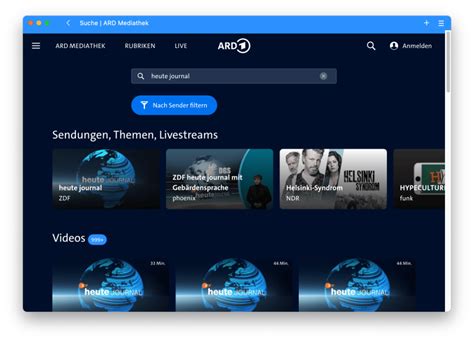 Ard Und Zdf Gemeinsame Streaming Plattform Startet Offiziell Ifun De