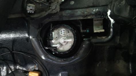 фильтр топливный и сеточка бензонасоса — Hyundai Accent (2G), 1,5 л ...