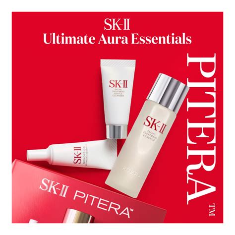 Buy Sk Ii Pitera Ultimate Aura Essentials Skincare Kit Sephora Australia