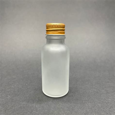 cc buzlu cam sise gold metal vidali kapakli  ml gold kapakli buzlu