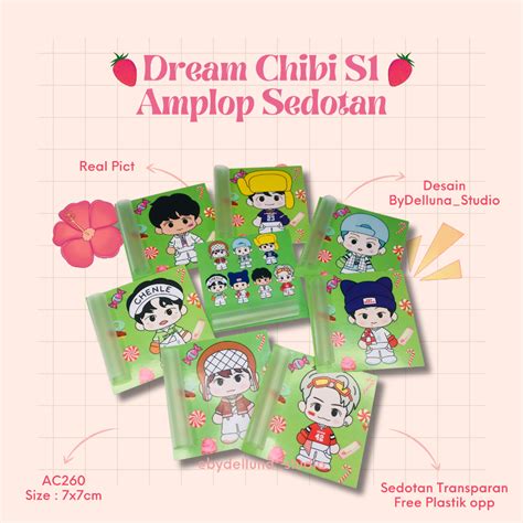 Jual Amplop Lebaran Kpop Nct Dream Chibi Nctzen Sijunie Lucu Amplop