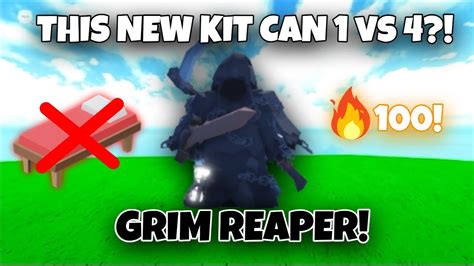 New Grim Reaper Kit Can V Roblox Bedwars Youtube