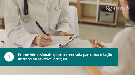 Depois Do Exame Admissional Qual O Próximo Passo - #1 - Exame Admissional: a porta de entrada para uma relação de trabalho ...