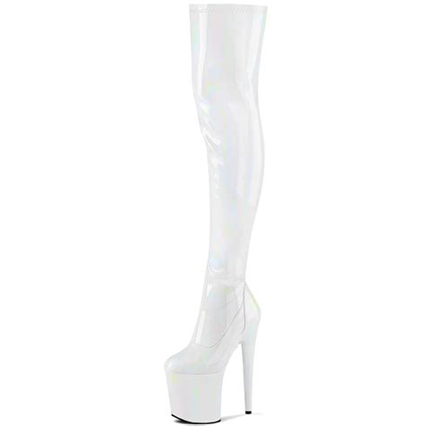 Stripper Heels Cross 20cm78inch Pole Dancing Over The Knee Boots Sexy