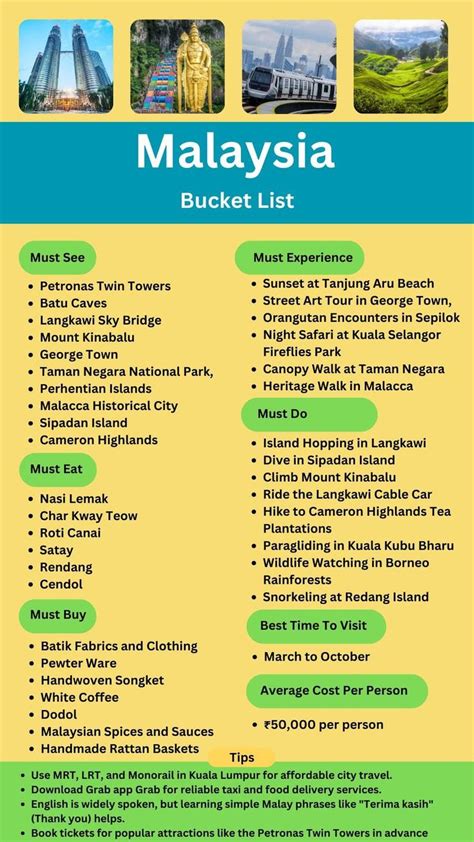 malaysia places  visit malaysia vacation planning malaysia bucket