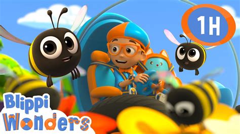 Buzzy Honey Bees 🐝 Blippi Wonders Best Animal Videos For Kids