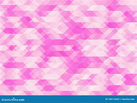 Fondo Rosado Ejemplo Poligonal Abstracto Tri Ngulo Geom Trico