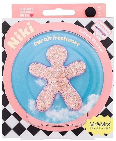 Car Air Freshener Mr Mrs Fragrance Niki Miss Rose MAKEUP