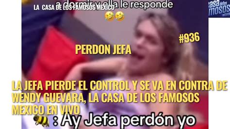 LA JEFA PIERDE EL CONTROL Y SE VA EN CONTRA DE WENDY GUEVARA LA CASA