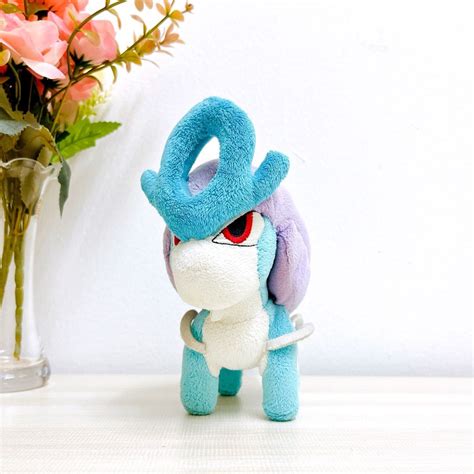 Pokemon Center Chibi Suicune Pokemon Plush Hobbies And Toys Toys