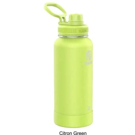 oz takeya stainless steel insulated active water bottle
