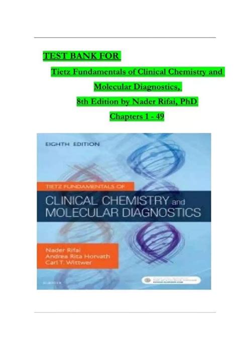 Tietz Textbook Of Clinical Chemistry And Molecular Diagnostics 5th Edition Free 8