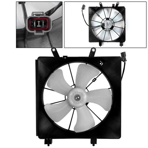 Radiator Cooling Fan W Motor Assembly For Honda Civic