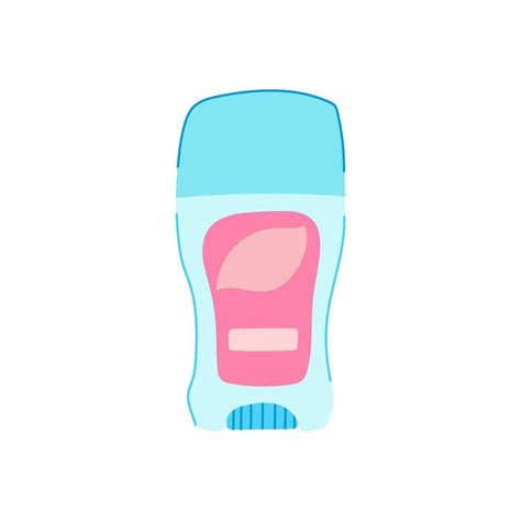 Underarm Deodorant Women Cartoon Vector Illustration Vector