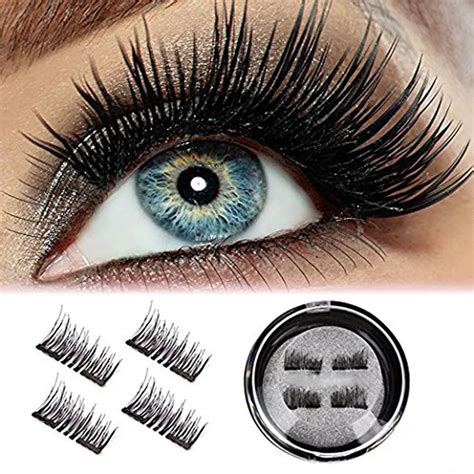 Mink Fake Eyelashes Ultra Thin 0 2mm Magnetic Natural Long 3D Reusable