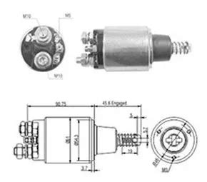 Automático Motor De Partida Trator Tramontini zm1735 MercadoLivre