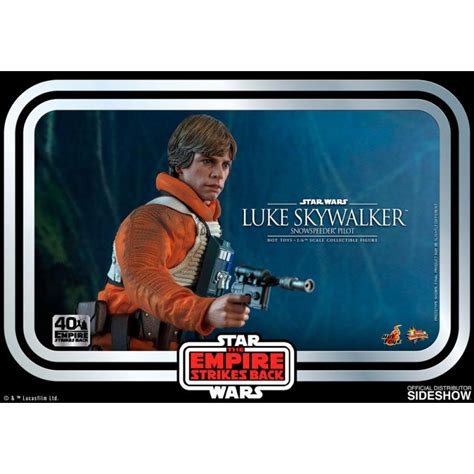 Figura De Luke Skywalker Snowspeeder Por Hot Toys
