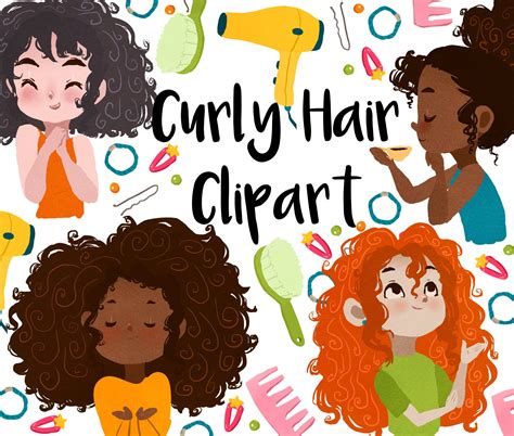 clip art for hair 5