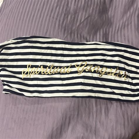 Spiritual Gangster Swim Spiritual Gangster Stripped Logo In Gold Align Bikini Top Poshmark
