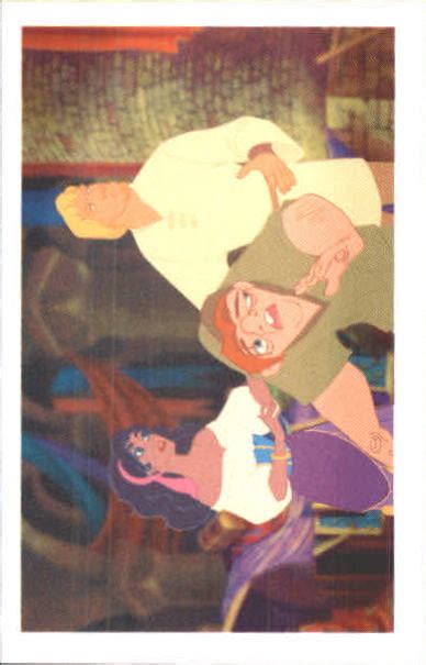 Panini Hunchback Of Notre Dame Stickers Three Protagonists Nm Mt