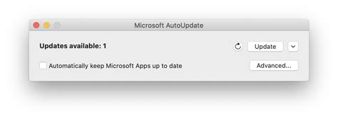 how to turn off microsoft autoupdate on mac