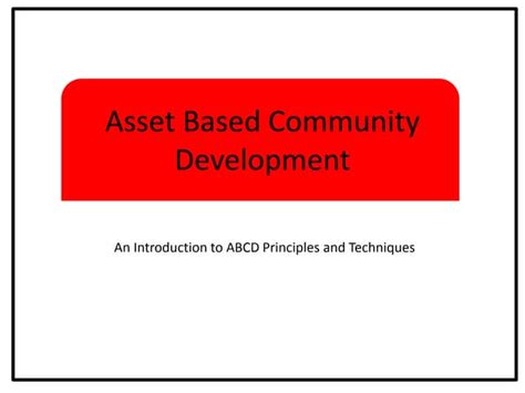 intro  asset based community development pptx