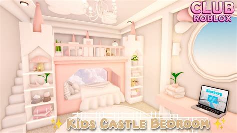 Kids Castle Bedroom 🏰 || Speed Build || Club Roblox | Room ideas ...