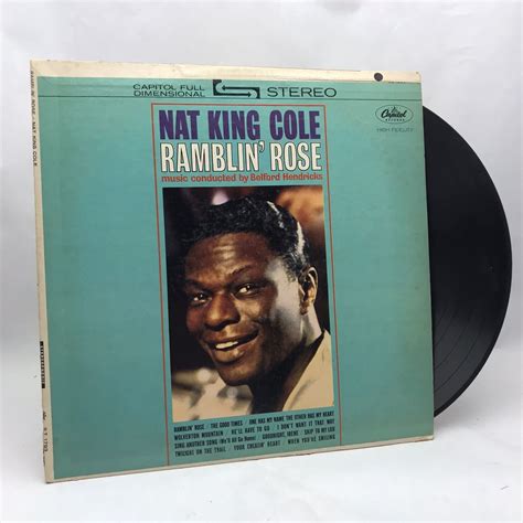 Nat King Cole Ramblin Rose Vinyl Record Lp T Mono Ebay