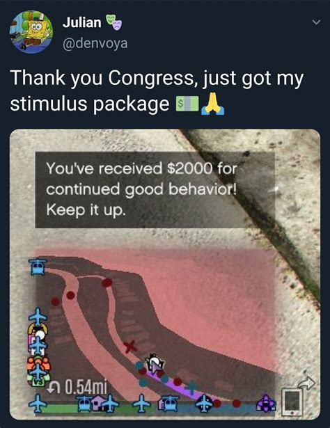 Just got my stimulus package : r/gtaonline