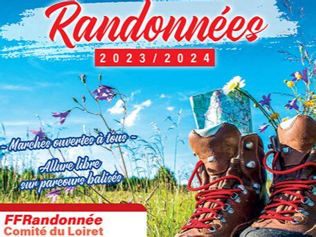 Calendrier des randonnées pédestres en Loiret 2023 2024