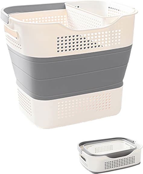 Amazon Beinilai 43L Collapsible Laundry Basket Foldable Laundry